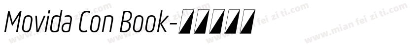 Movida Con Book字体转换